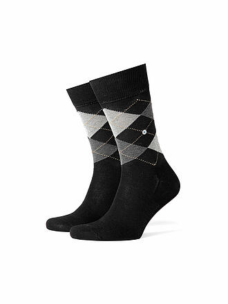 BURLINGTON | Herren Socken MANCHESTER 40-46 anthrazit | schwarz