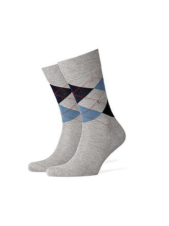 BURLINGTON | Herren Socken MANCHESTER 40-46 anthrazit | bunt