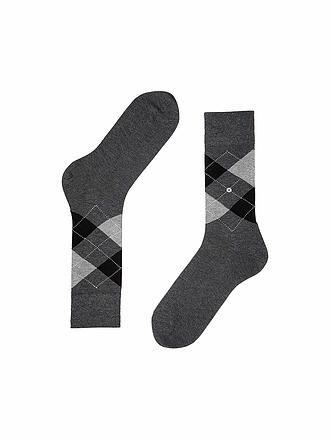BURLINGTON | Herren Socken MANCHESTER 40-46 anthrazit | grün