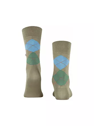 BURLINGTON | Herren Socken MANCHESTER 40-46 khaki | blau