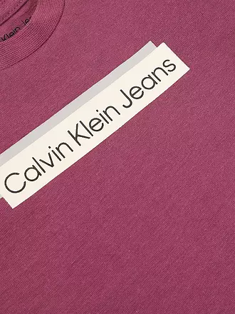 CALVIN KLEIN JEANS | Baby Langarmshirt | beere