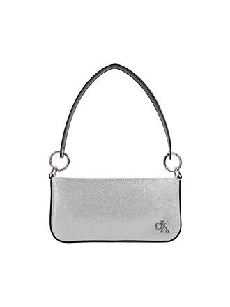 CALVIN KLEIN JEANS | Henkeltasche Shoulder Pouch | silber