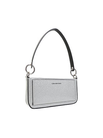 CALVIN KLEIN JEANS | Henkeltasche Shoulder Pouch | silber