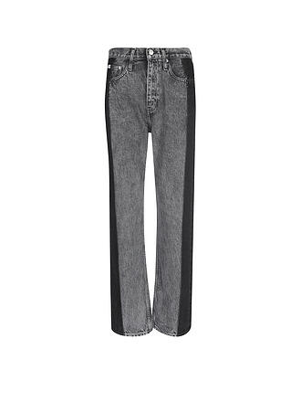 CALVIN KLEIN JEANS | Jeans Straight Fit | schwarz