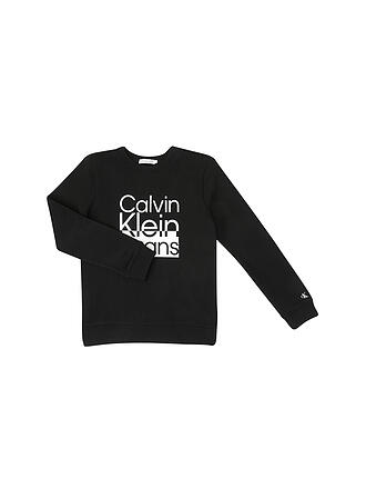 CALVIN KLEIN JEANS | Jungen Sweater BLACK | schwarz