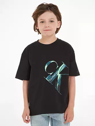 CALVIN KLEIN JEANS | Jungen T-Shirt | schwarz