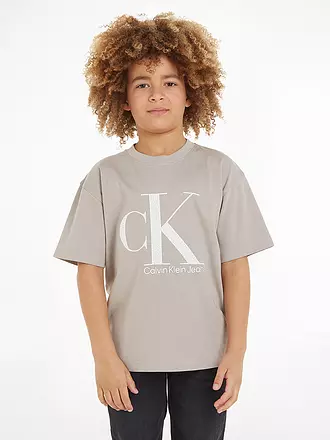 CALVIN KLEIN JEANS | Jungen T-Shirt | beige