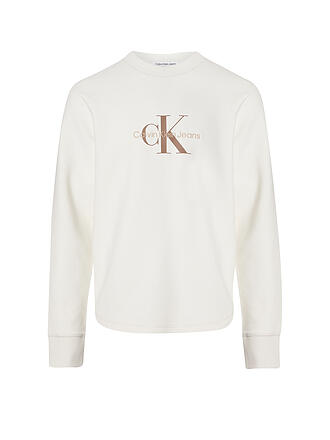 CALVIN KLEIN JEANS | Langarmshirt | weiss