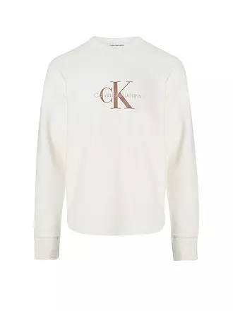 CALVIN KLEIN JEANS | Langarmshirt | weiss