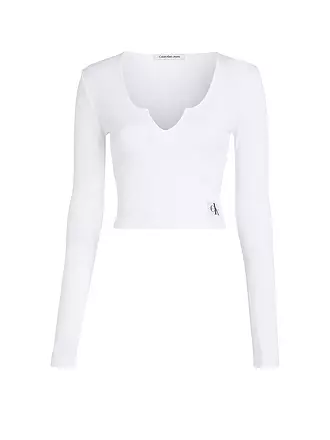 CALVIN KLEIN JEANS | Langarmshirt | schwarz