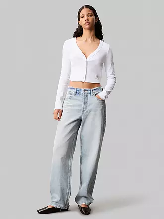 CALVIN KLEIN JEANS | Langarmshirt | weiss