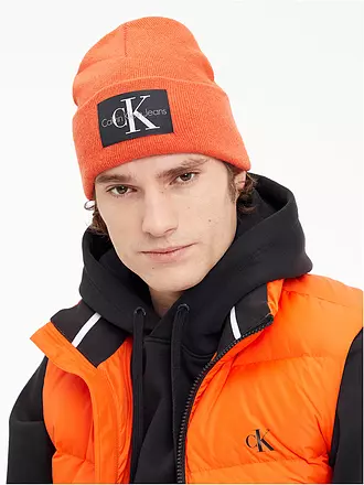 CALVIN KLEIN JEANS | Mütze - Beanie | grau