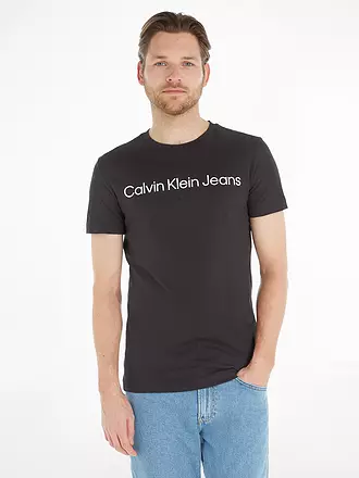 CALVIN KLEIN JEANS | T-Shirt Slim Fit CORE INSTITUTIONAL | weiss