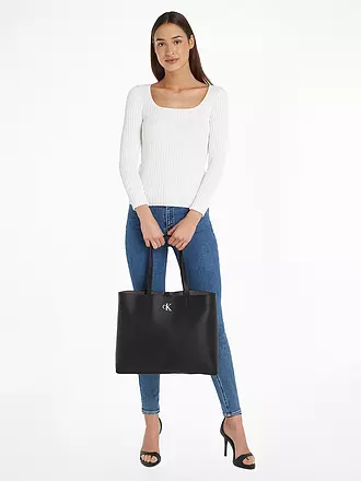 CALVIN KLEIN JEANS | Tasche - Shopper | schwarz