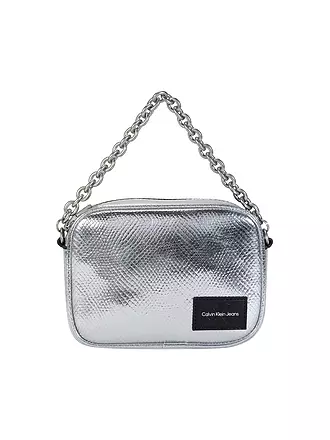 CALVIN KLEIN JEANS | Tasche - Umhängetasche SCULPTED | silber