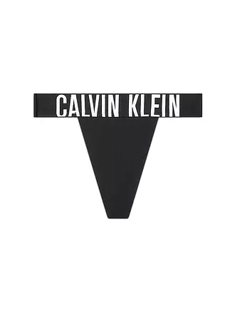 CALVIN KLEIN | Bikinihose - String | schwarz