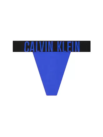 CALVIN KLEIN | Bikinihose - String | blau