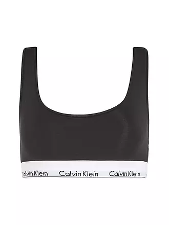 CALVIN KLEIN | Bralette - Bustier MODERN COTTON heather grey | schwarz
