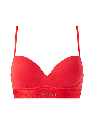 CALVIN KLEIN | Bralette Push Up Red | schwarz