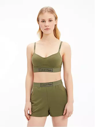 CALVIN KLEIN | Bustier gefüttert green | olive