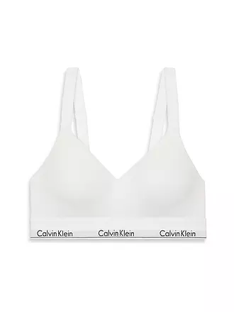 CALVIN KLEIN | Bustier grey | weiss