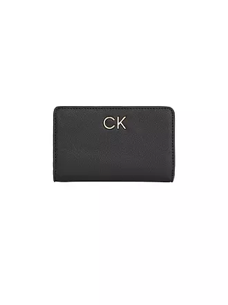 CALVIN KLEIN | Geldbörse RE-LOCK | schwarz