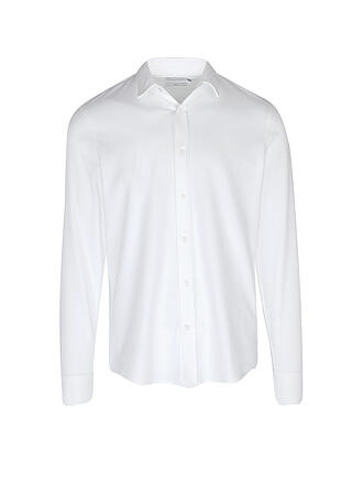 CALVIN KLEIN | Jerseyhemd Slim Fit | weiß