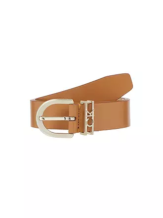 CALVIN KLEIN | Ledergürtel | schwarz