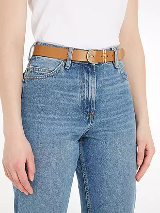 CALVIN KLEIN | Ledergürtel | camel