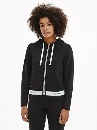 CALVIN KLEIN | Loungewear Sweatjacke | grau
