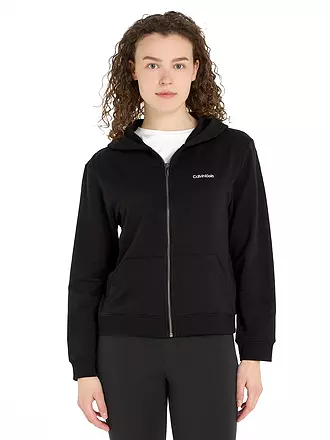 CALVIN KLEIN | Loungewear Sweatjacke | grau