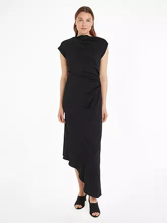 CALVIN KLEIN | Midikleid | schwarz