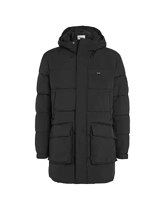 CALVIN KLEIN | Parka | schwarz