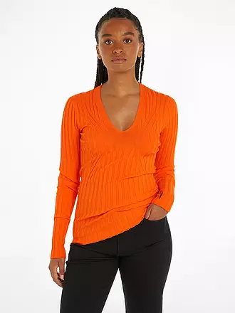 CALVIN KLEIN | Pullover | orange