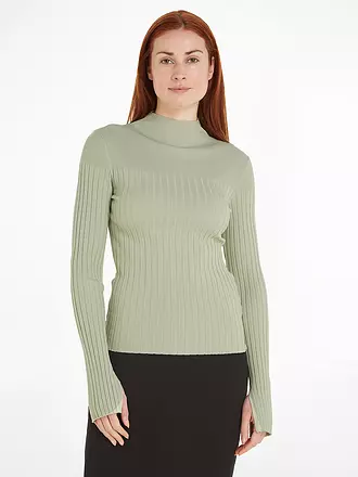 CALVIN KLEIN | Pullover | hellgrün