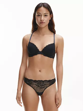 CALVIN KLEIN | Push Up BH Seductive Comfort black | schwarz