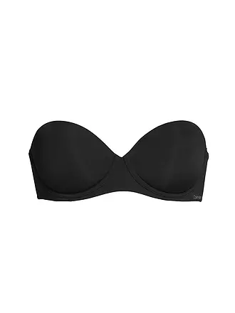 CALVIN KLEIN | Push Up BH Strapless black | beige