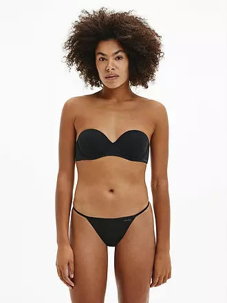 CALVIN KLEIN | Push Up BH Strapless black | beige