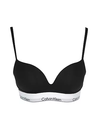 CALVIN KLEIN | Push Up BH grey | schwarz
