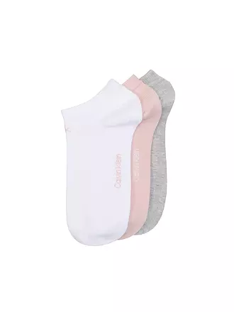 CALVIN KLEIN | Socken 3er Pkg black | rosa