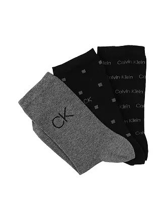 CALVIN KLEIN | Socken Geschenkset 3-er Pkg. black combo | schwarz