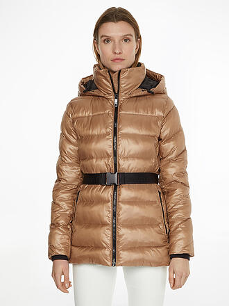 CALVIN KLEIN | Steppjacke | camel