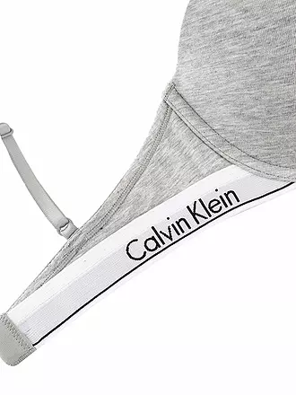 CALVIN KLEIN | T-Shirt BH MODERN COTTON Grey HEATHER | grau