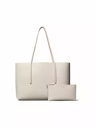 CALVIN KLEIN | Tasche - Tote Bag FOIL | creme