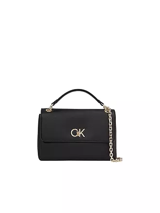 CALVIN KLEIN | Tasche - Umhängetasche RE-LOCK | schwarz