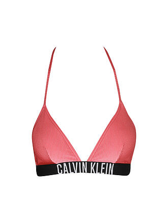 CALVIN KLEIN | Triangle Bikini Top | pink