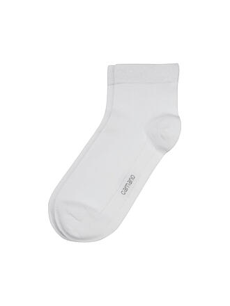 CAMANO |  Sneakersocken 3er Pkg weiss | beige