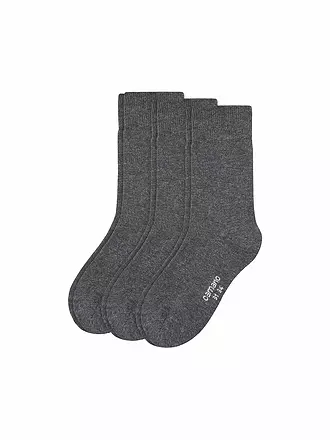 CAMANO | Jungen-Socken 3er Pkg. navy jeans | grau
