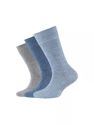 CAMANO | Jungen-Socken 3er Pkg. navy jeans | blau