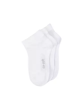 CAMANO | Kinder-Socken 3-er Pkg. lilac petal | weiss